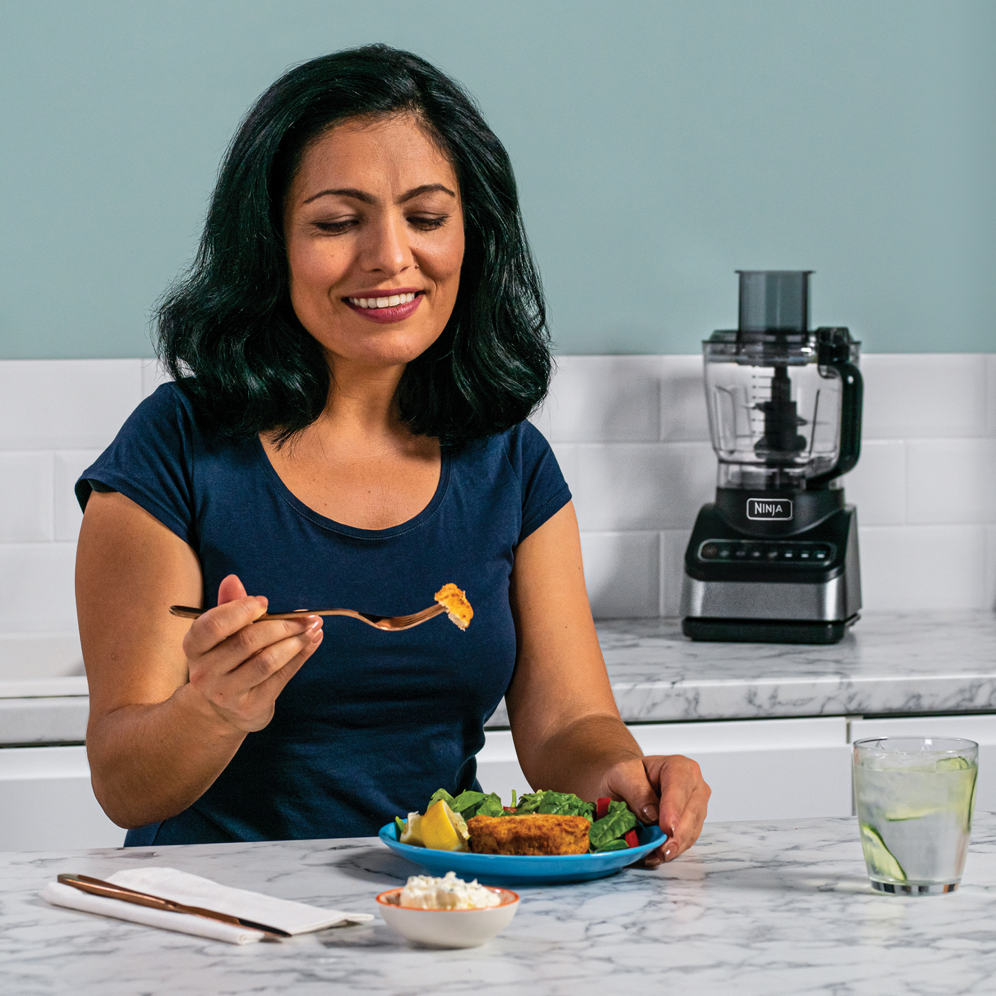 Ninja Food Processor with Auto-IQ BN650UK