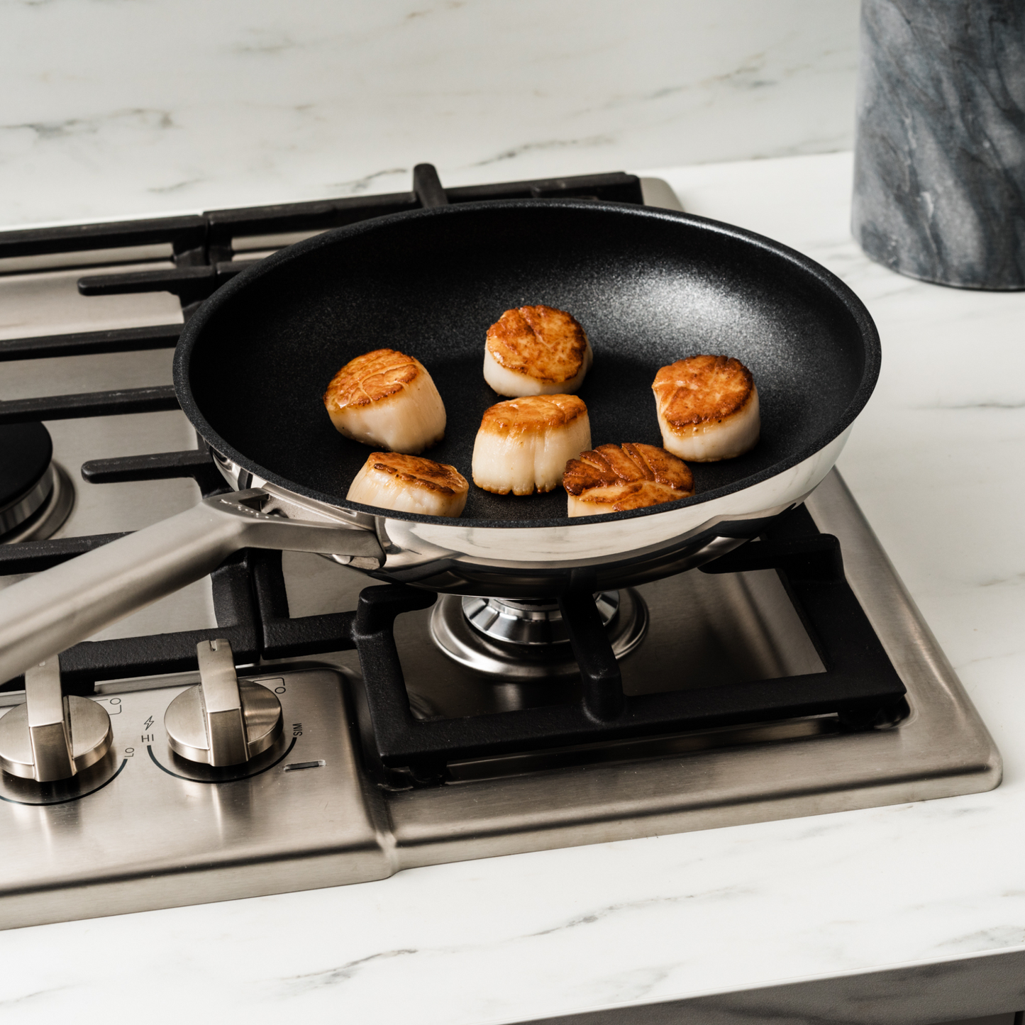 Ninja ZEROSTICK Stainless Steel 28cm Frying Pan - C60028UK