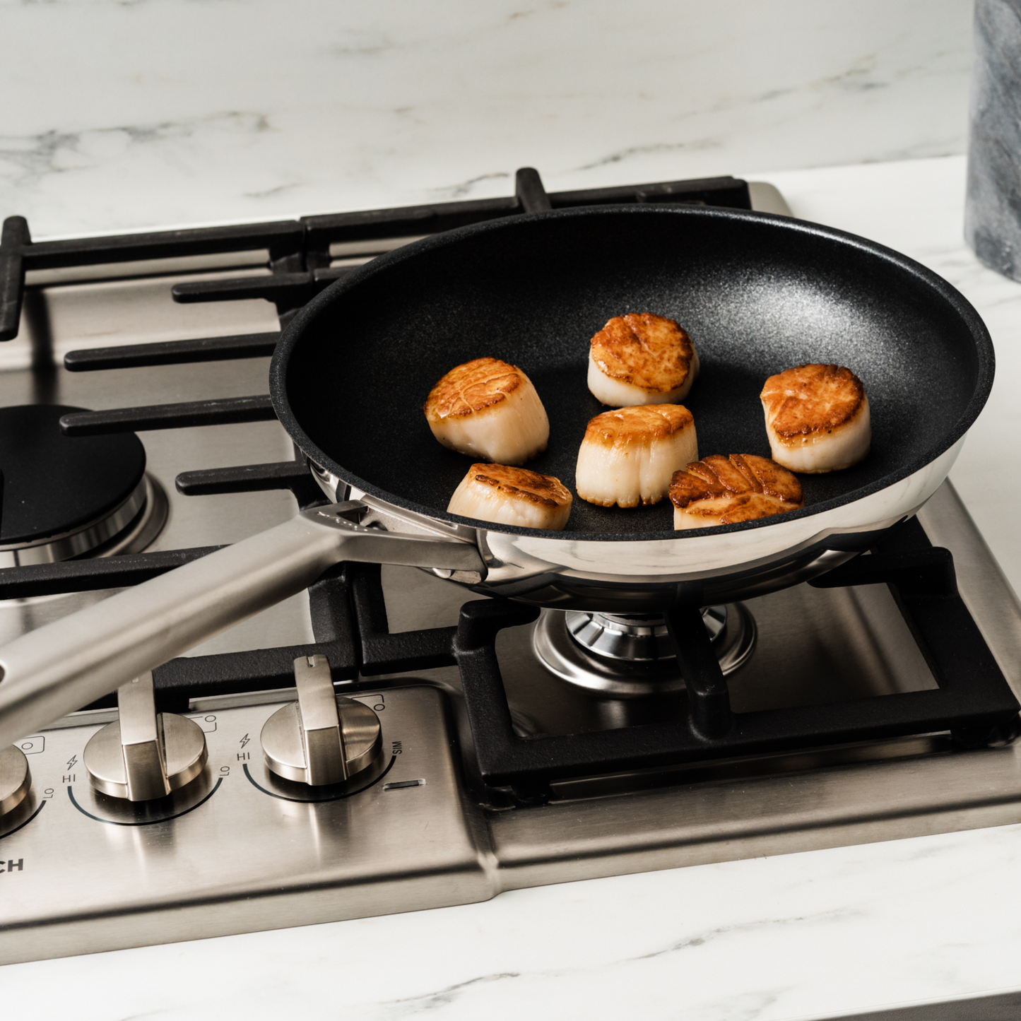 Ninja ZEROSTICK Stainless Steel 30cm Frying Pan - C60030UK