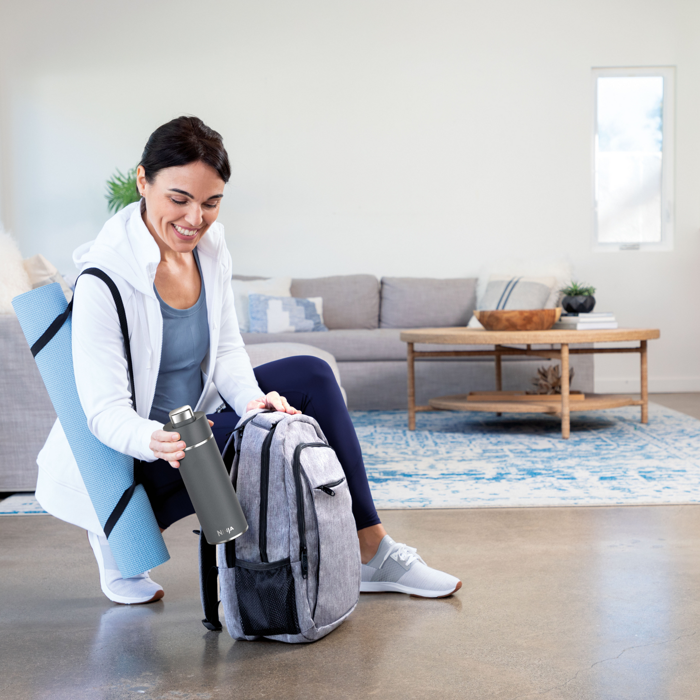 Ninja Thirsti 700 ml Travel Bottle – Grey DW2401EUUKGY