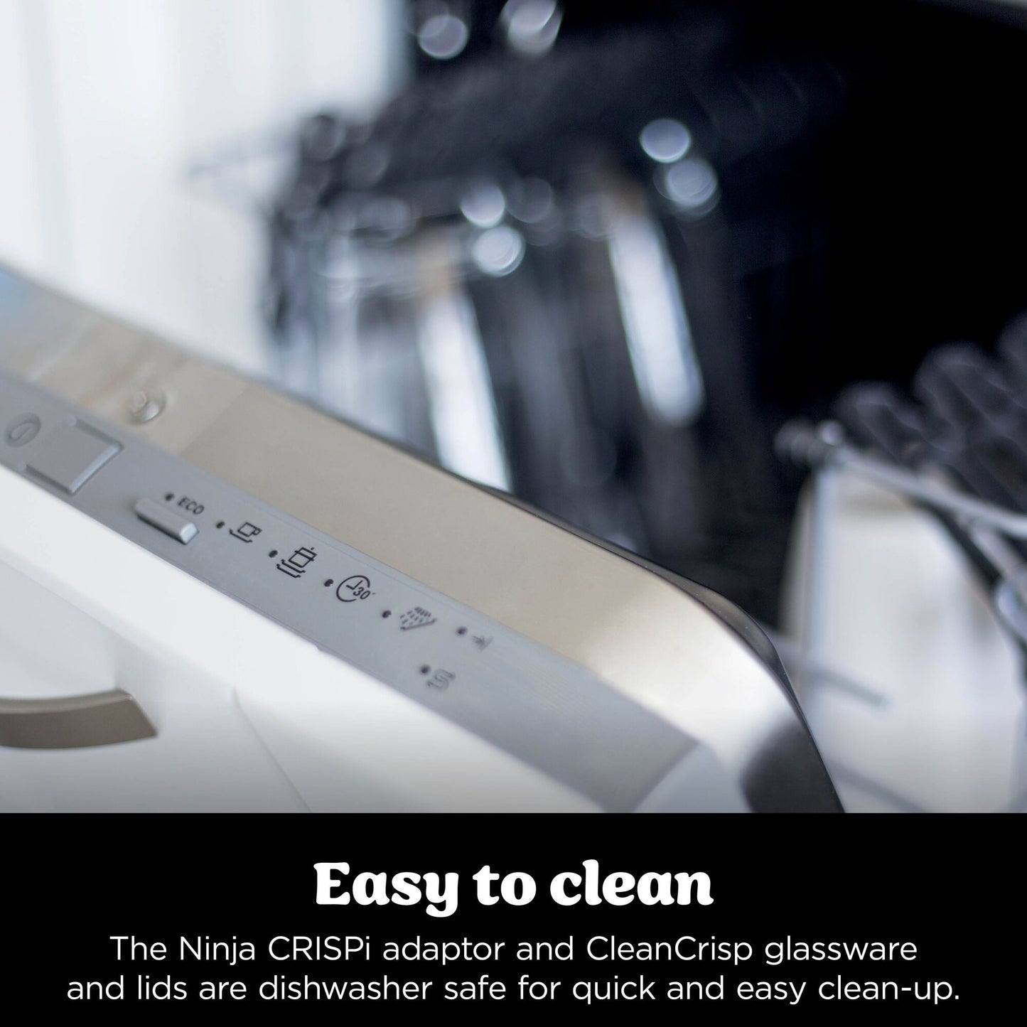 Ninja CRISPi 4-in-1 Portable Glass Air Fryer - Cyber Space FN101UKGY