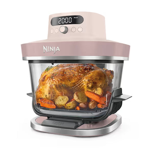 Ninja CRISPi PRO 7-in-1 Glass Air Fryer – Rose Quartz AS101UKRS