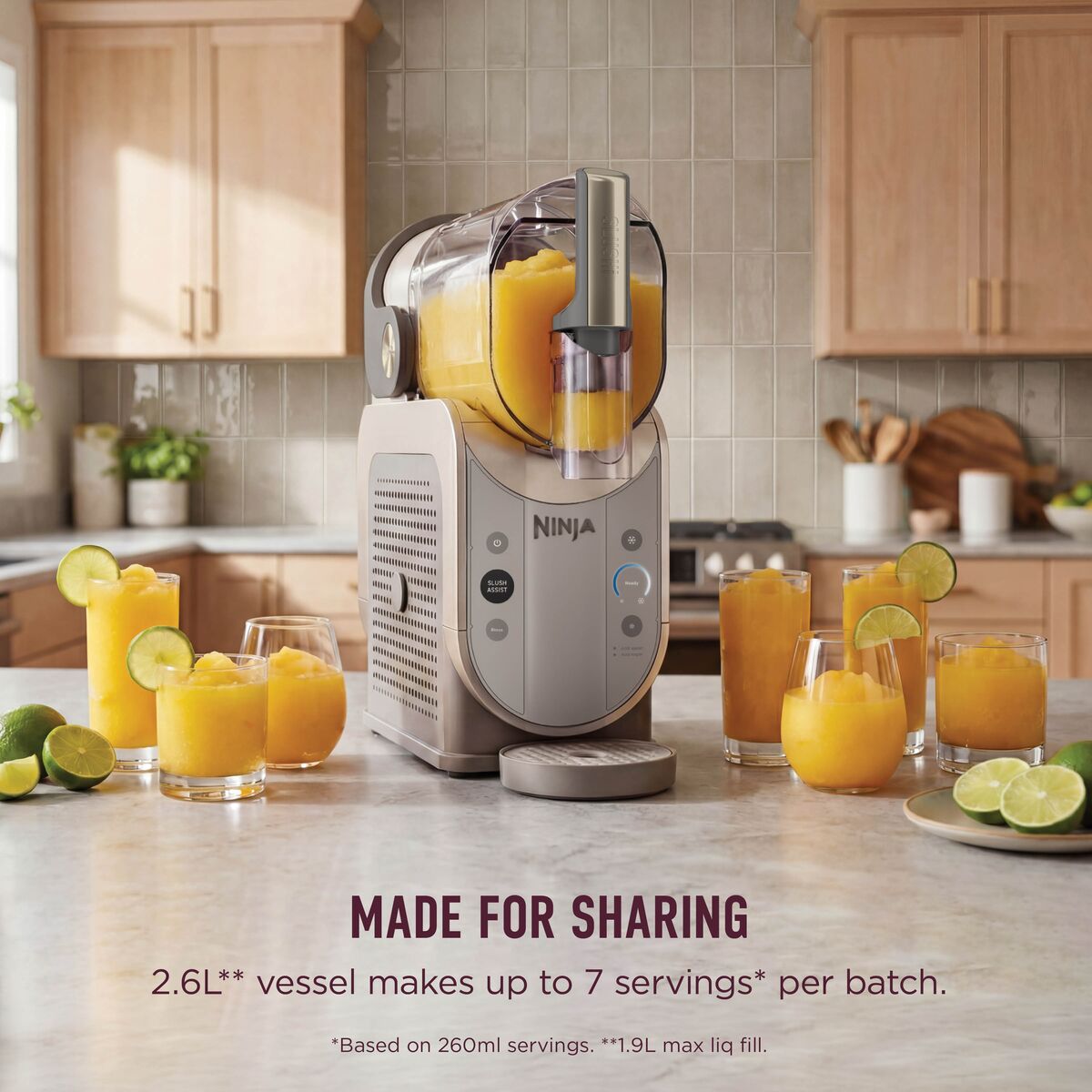 Ninja SLUSHi Frozen Drink Maker with SlushAssist Technology - Mocha - FS351UKBR