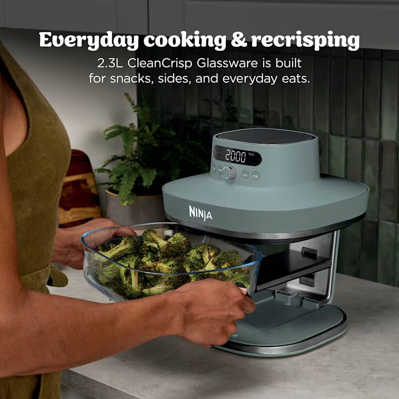 Ninja CRISPi PRO 7-in-1 Glass Air Fryer – Ash Grey AS101UKGY