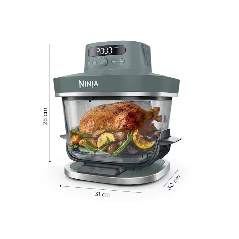 Ninja CRISPi PRO 7-in-1 Glass Air Fryer – Ash Grey AS101UKGY