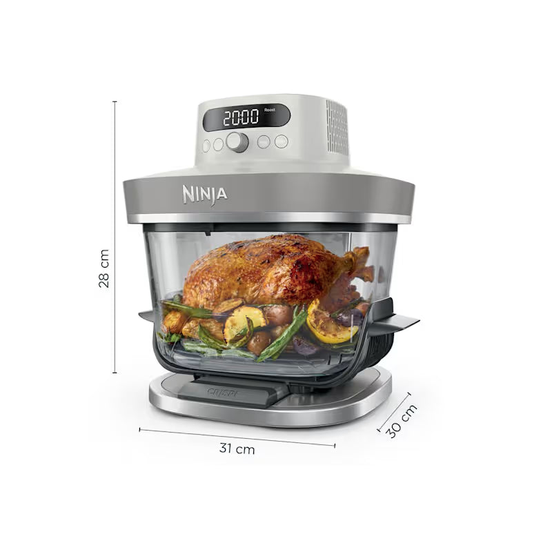 Ninja CRISPi PRO 7-in-1 Glass Air Fryer - Bone AS101UKLG