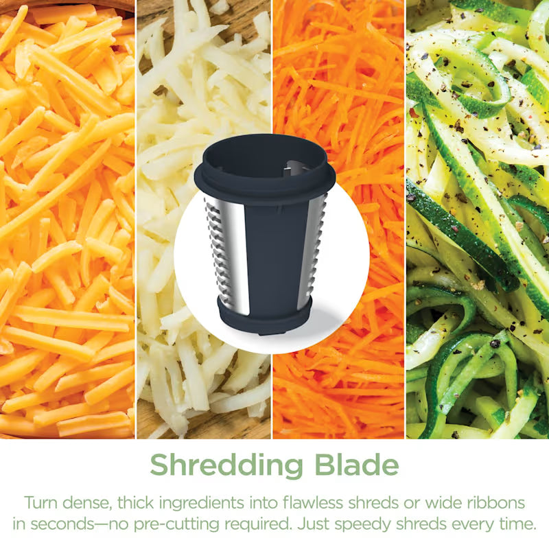 Ninja 3-in-1 Cold Press Juicer, Slicer & Shredder with Anti-Clog Filter JC152UK
