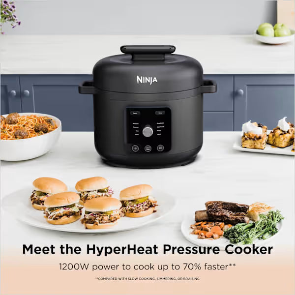 Ninja HyperHeat 6L 9-in-1 Pressure & Rice Cooker PC201UK