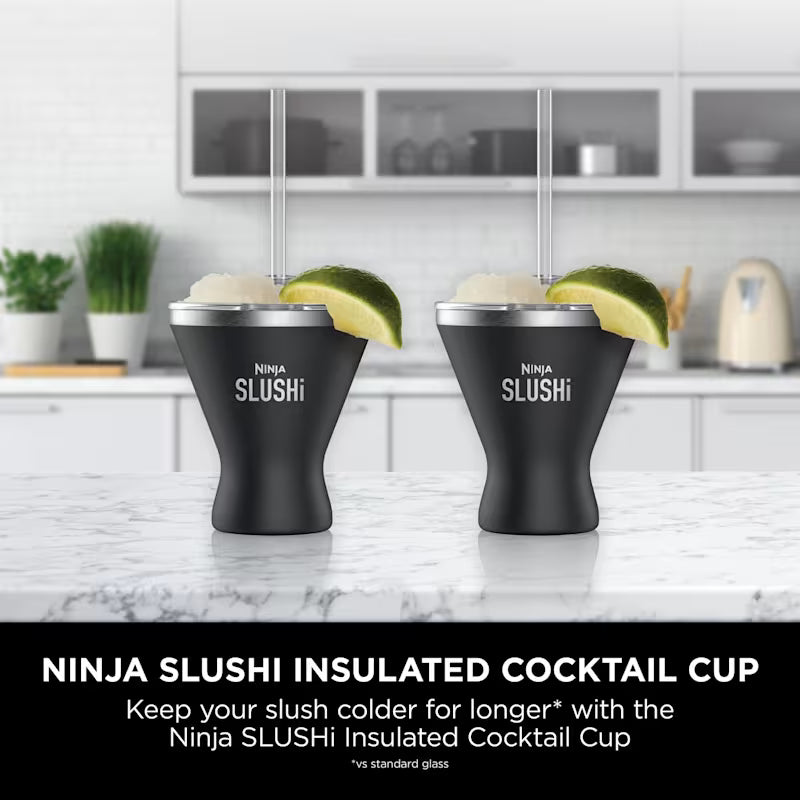 Ninja SLUSHi Cocktail Cup 2-Pack – Black  XSKMRG2BKEUK