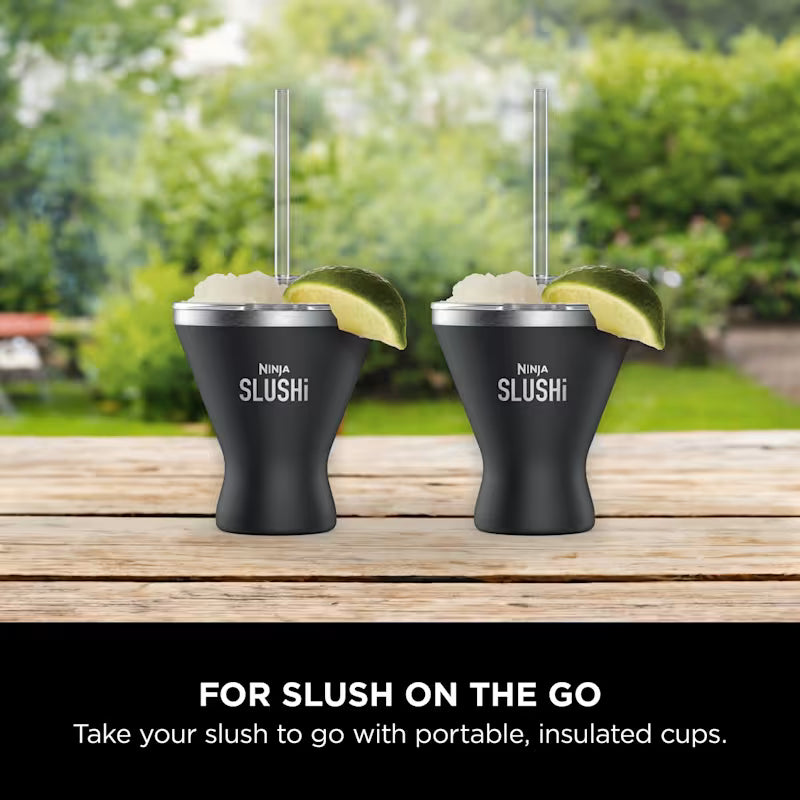 Ninja SLUSHi Cocktail Cup 2-Pack – Black  XSKMRG2BKEUK