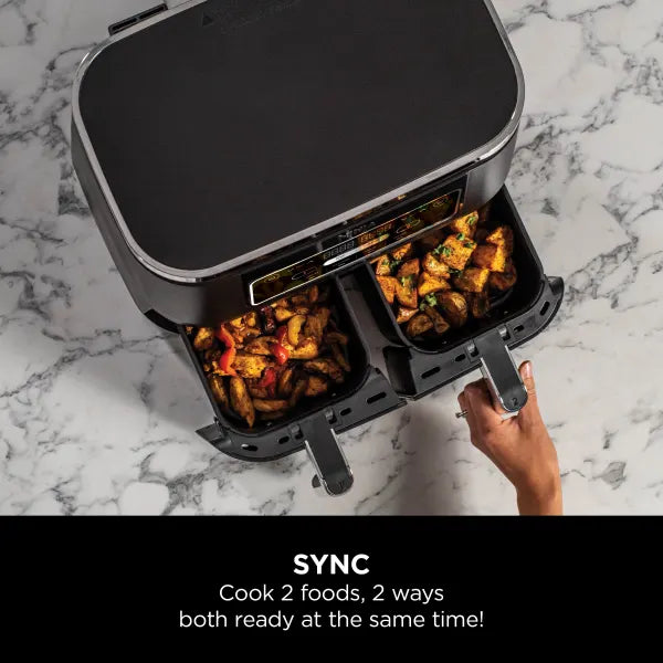 Ninja Foodi 4-in-1 Dual Zone Air Fryer 7.6L AF200UK