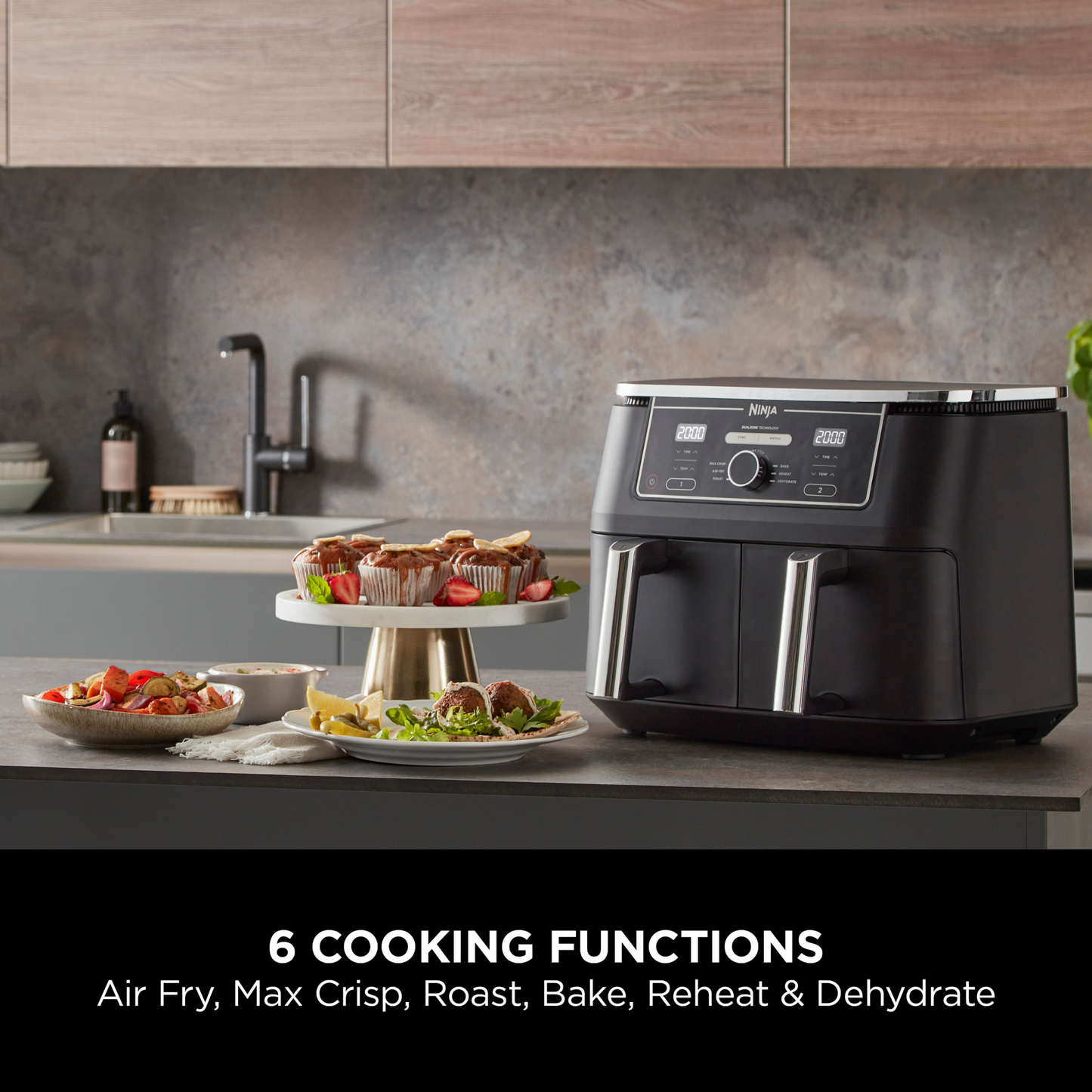 Ninja Foodi MAX Dual Zone Air Fryer AF400UK