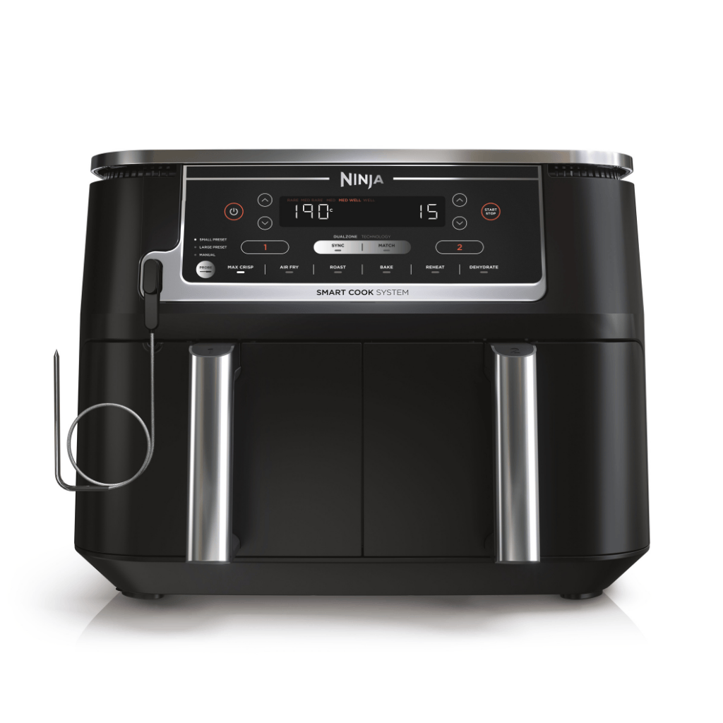 Ninja Foodi MAX Dual Zone Air Fryer with Smart Cook System AF451UK