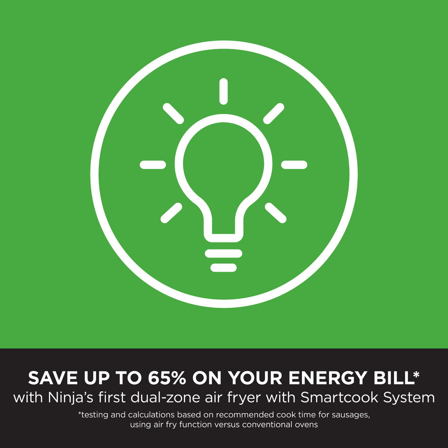 Ninja Foodi MAX Dual Zone Air Fryer with Smart Cook System AF451UK