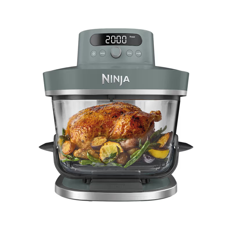 Ninja CRISPi PRO 7-in-1 Glass Air Fryer – Ash Grey AS101UKGY