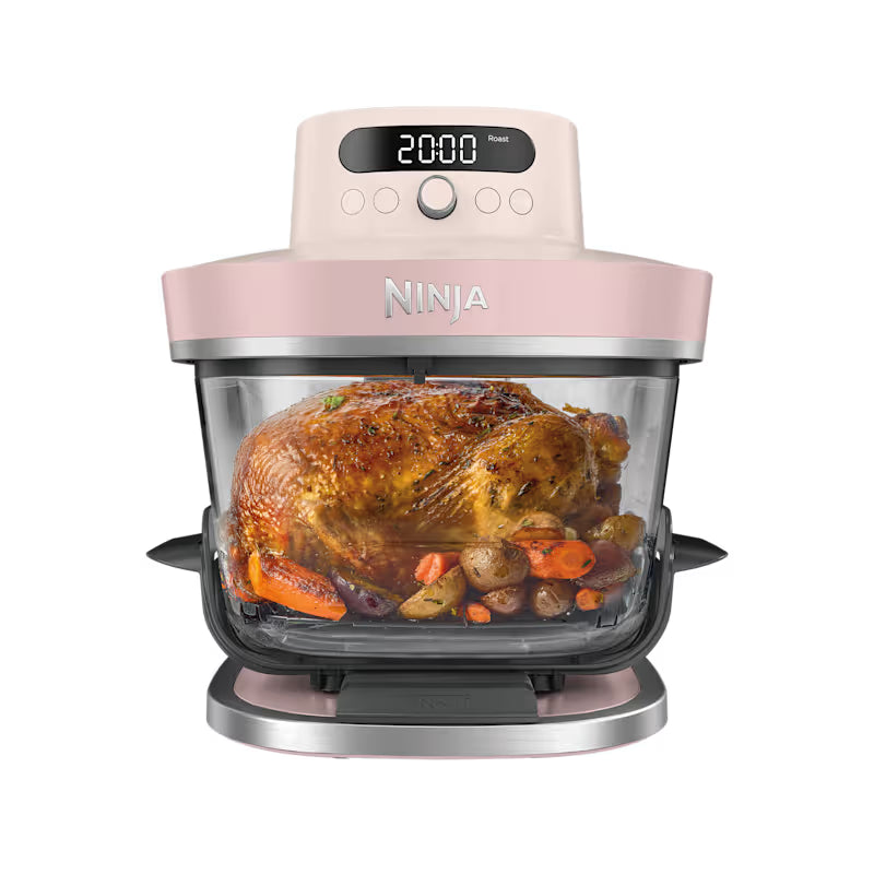Ninja CRISPi PRO 7-in-1 Glass Air Fryer – Rose Quartz AS101UKRS