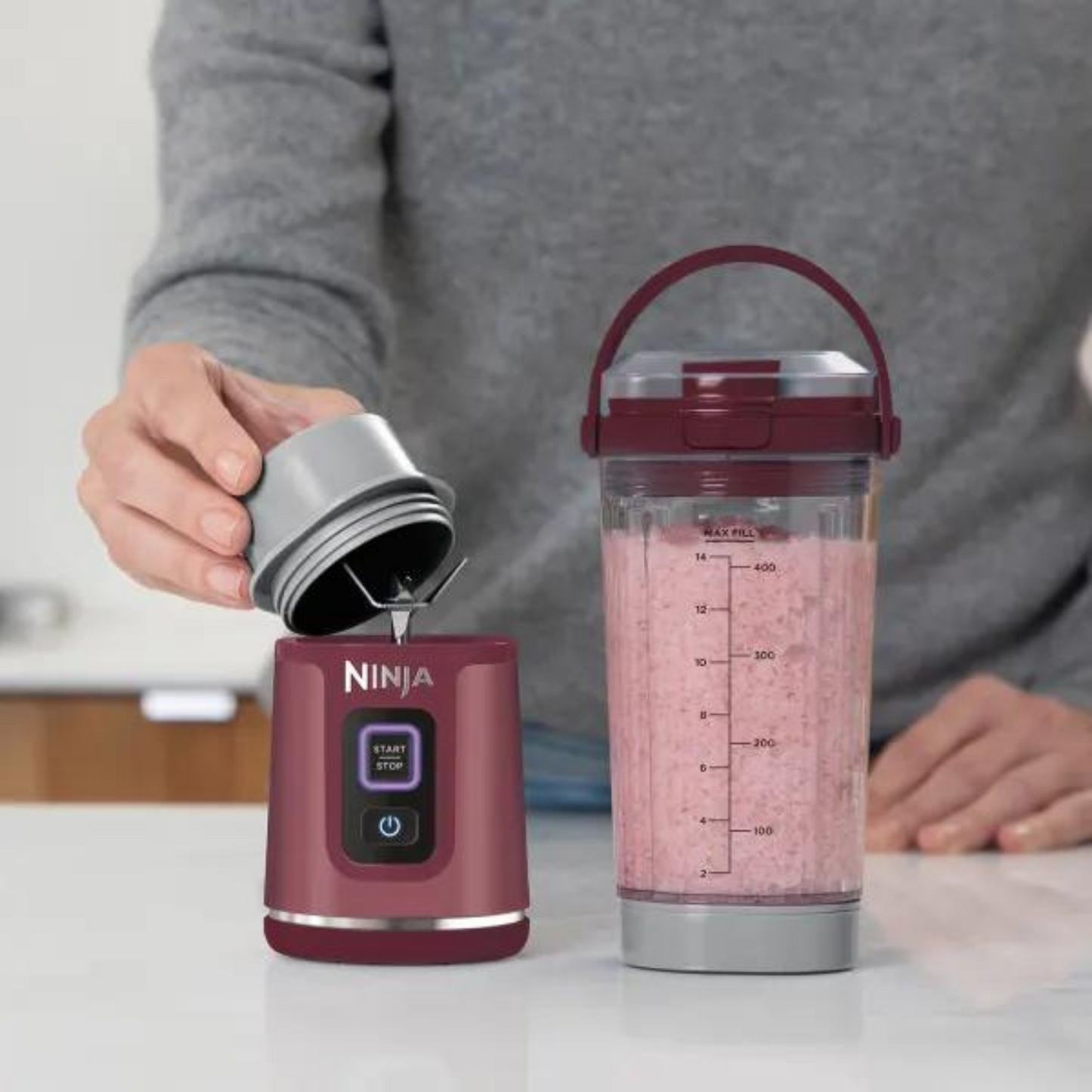 Ninja Blast Cordless Portable Blender – Cranberry BC151UKCR