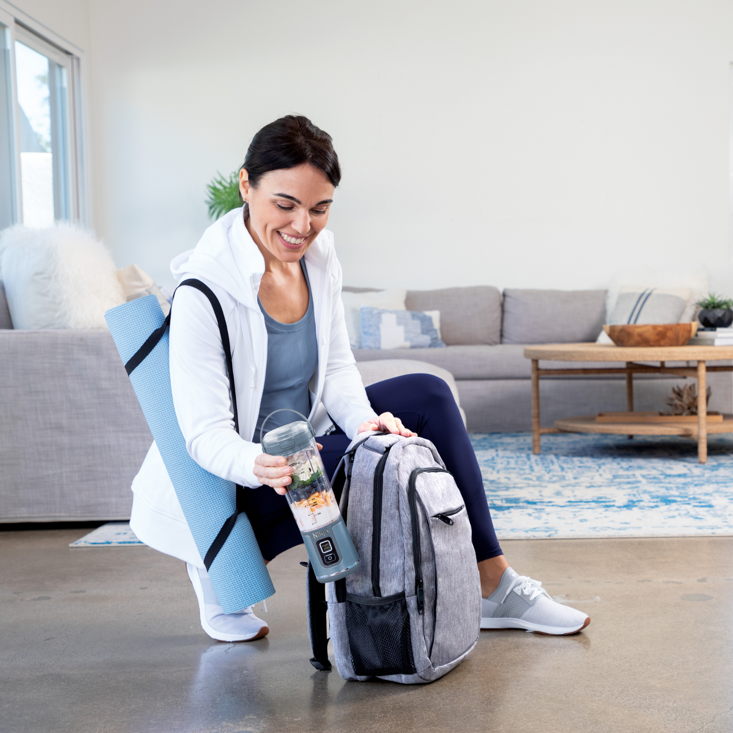 Ninja Blast Cordless Portable Blender – Denim Blue BC151UKNV