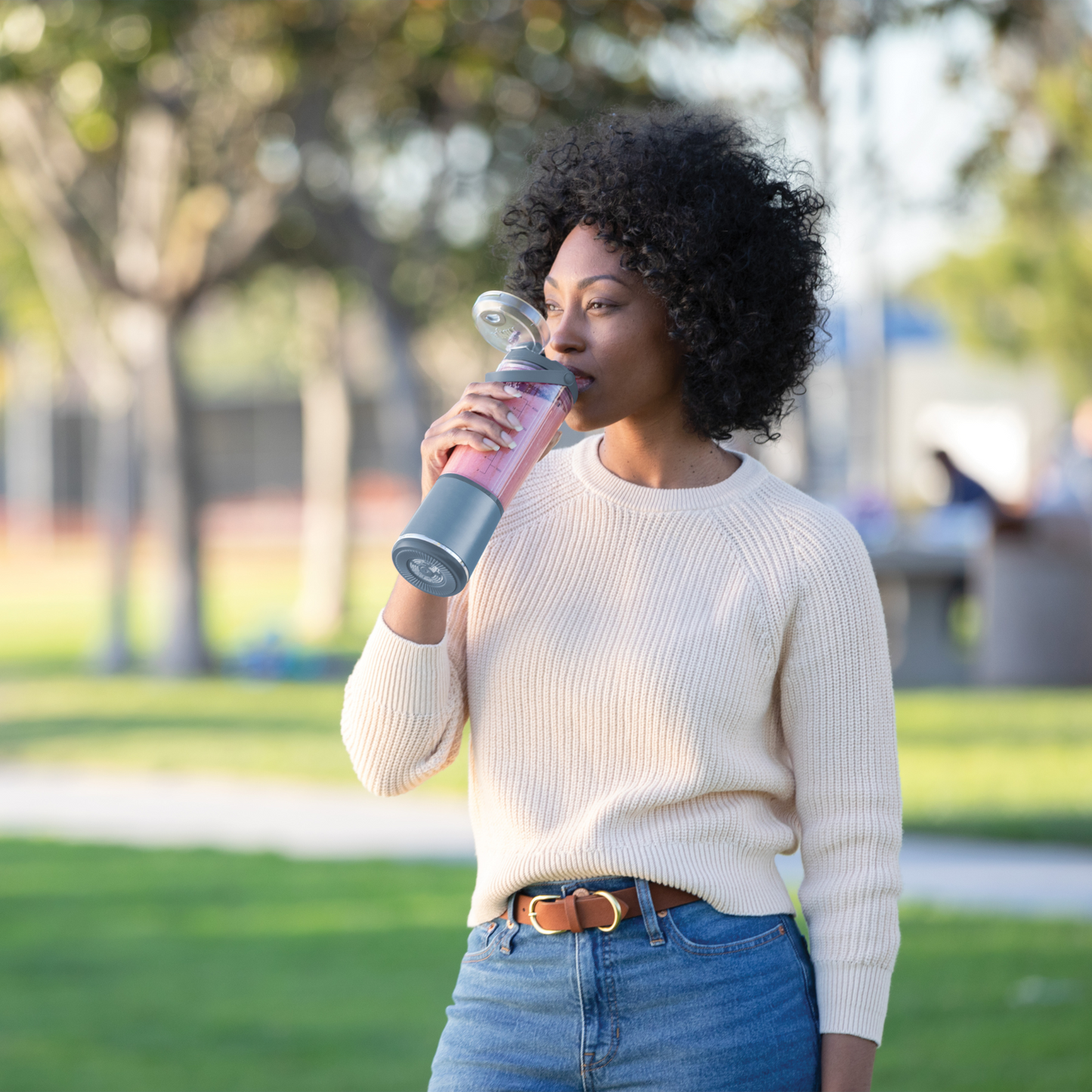 Ninja Blast Cordless Portable Blender – Denim Blue BC151UKNV