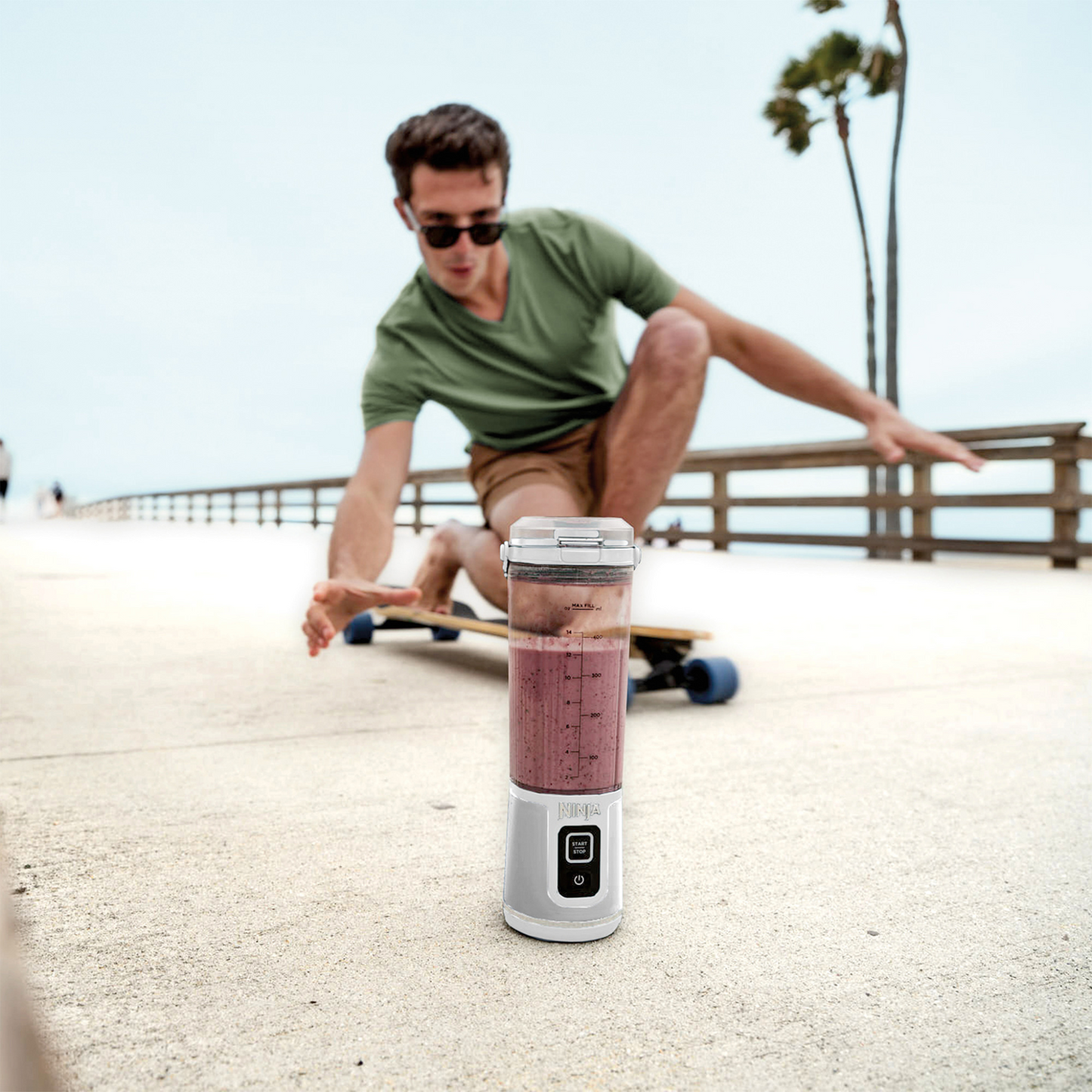 Ninja Blast Cordless Portable Blender – White BC151UKWH