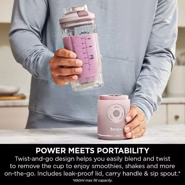 Ninja Blast Max Portable Blender - Dusty Pink BC251UKPK
