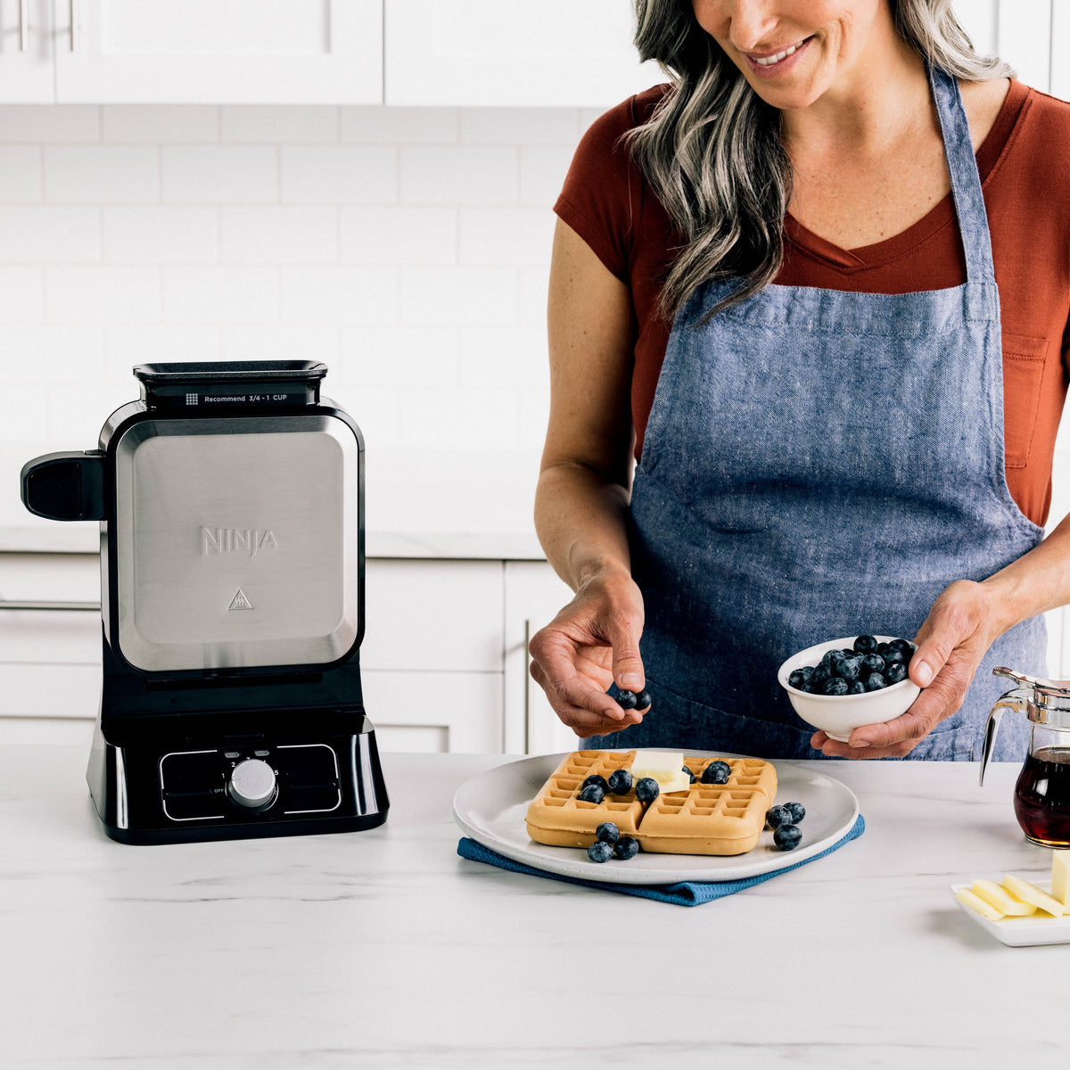 Ninja Belgian Waffle Maker BW1000UK