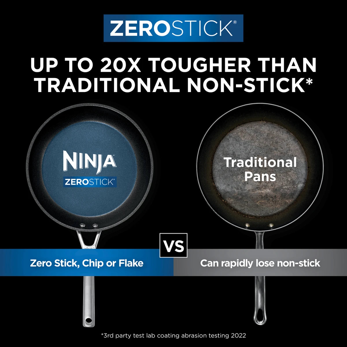 Ninja ZEROSTICK 5-Piece Pan Set C35000UK