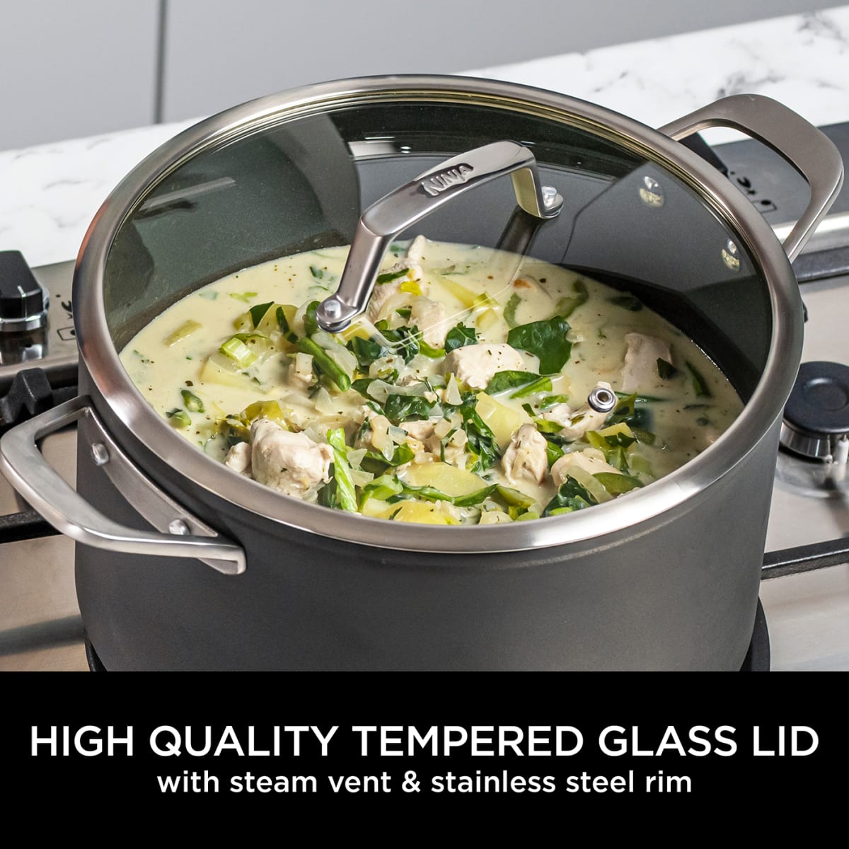 Ninja ZEROSTICK 5-Piece Pan Set C35000UK