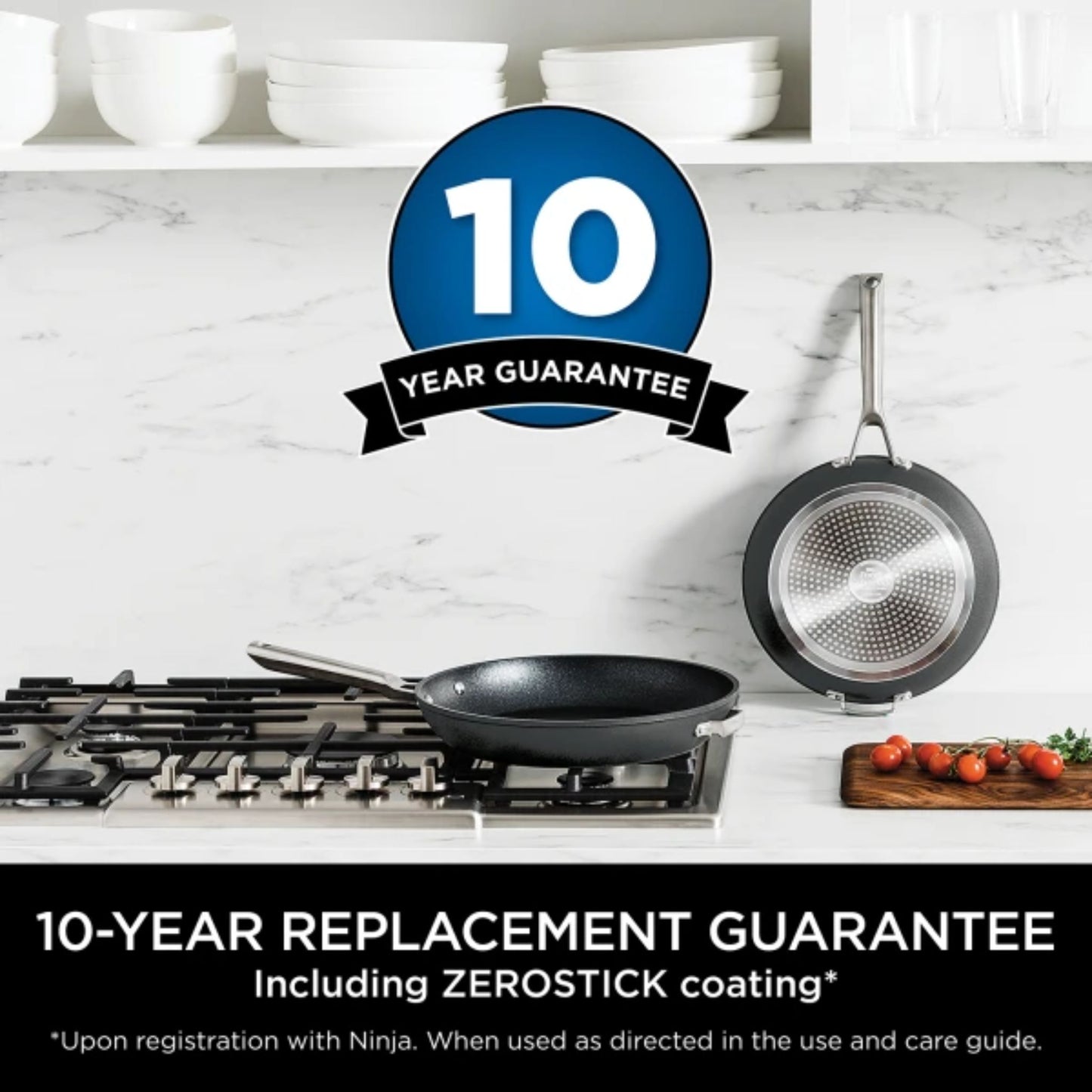 Ninja ZEROSTICK Stackable 5-Piece Pan Set - C55000UK