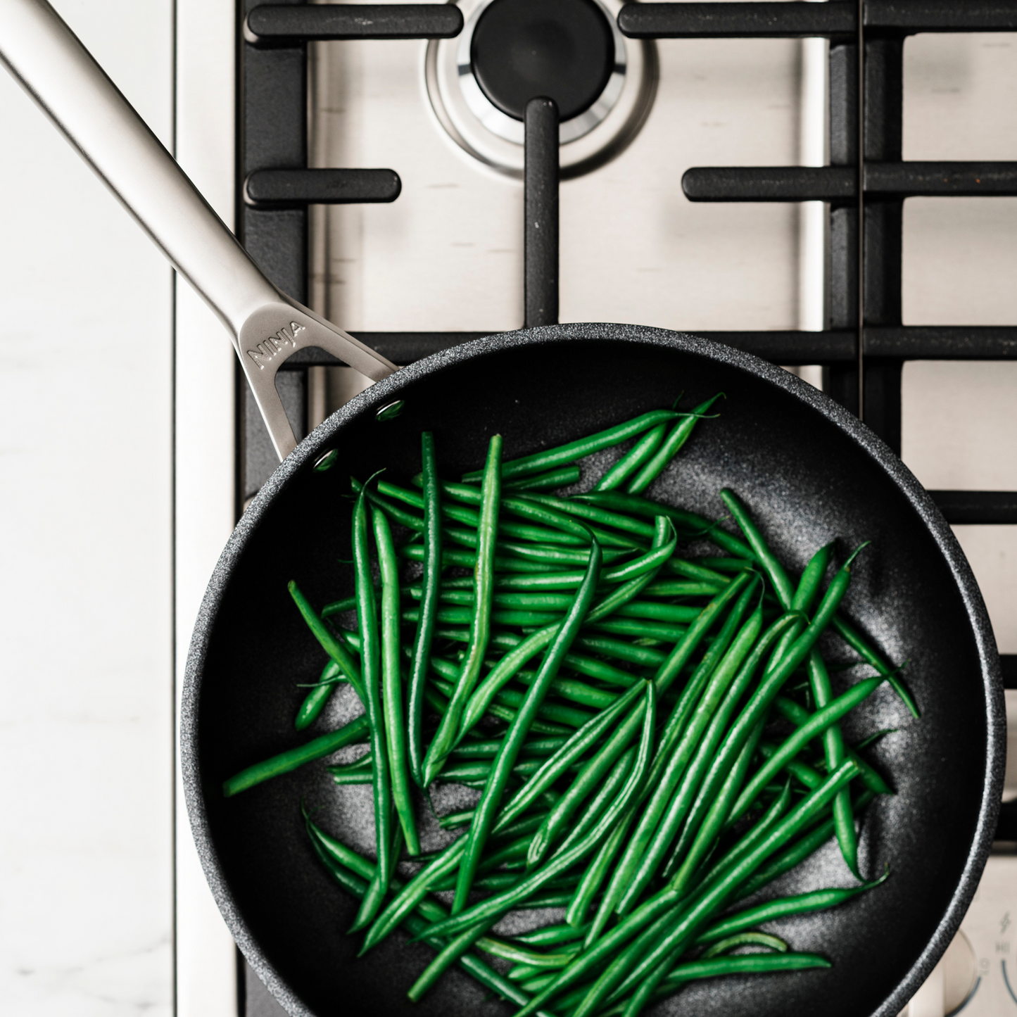 Ninja ZEROSTICK Stainless Steel 28cm Frying Pan - C60028UK