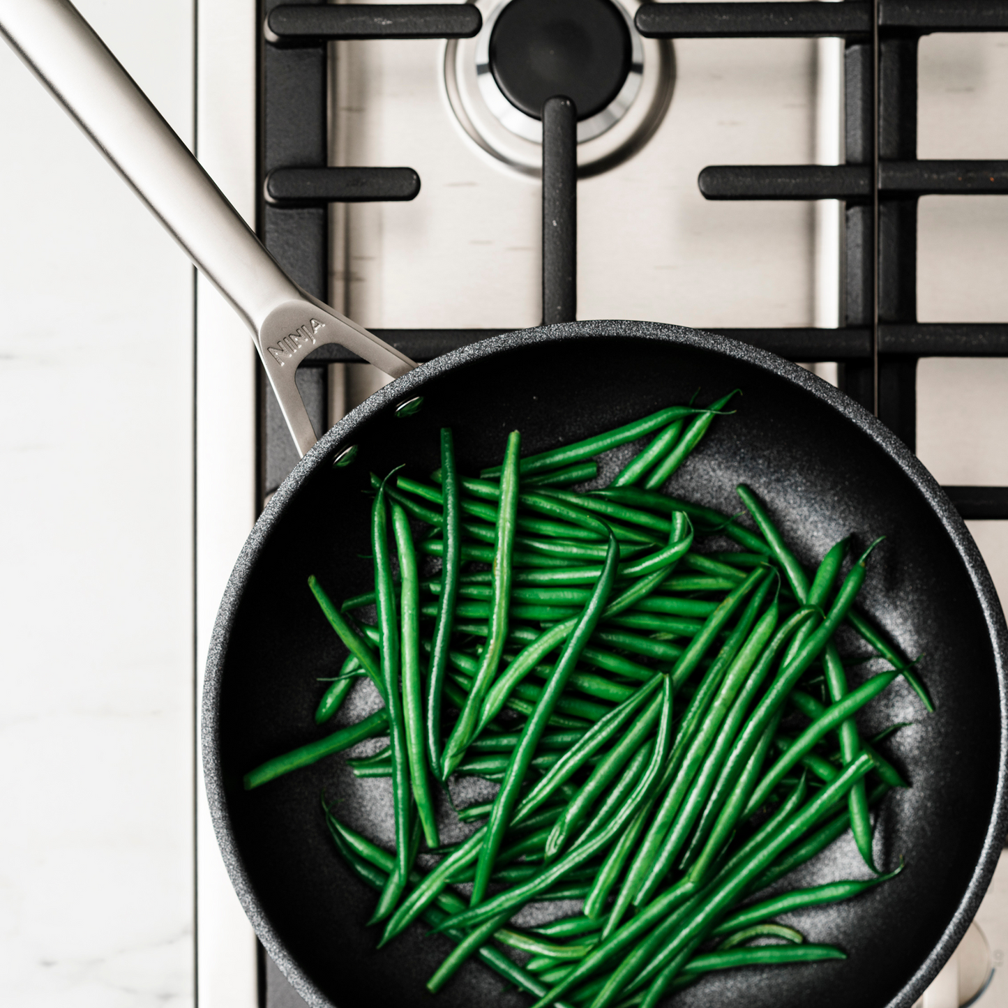 Ninja ZEROSTICK Stainless Steel 30cm Frying Pan - C60030UK