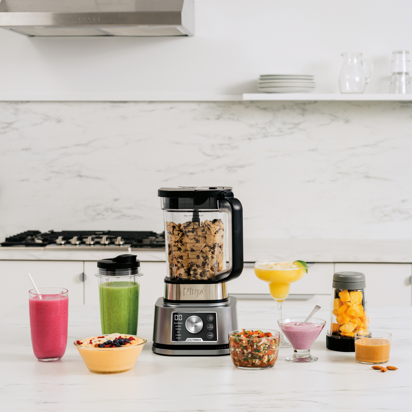 Ninja Foodi Power Nutri Blender 3-in-1 with Smart Torque & Auto-iQ 1200W - CB350UK