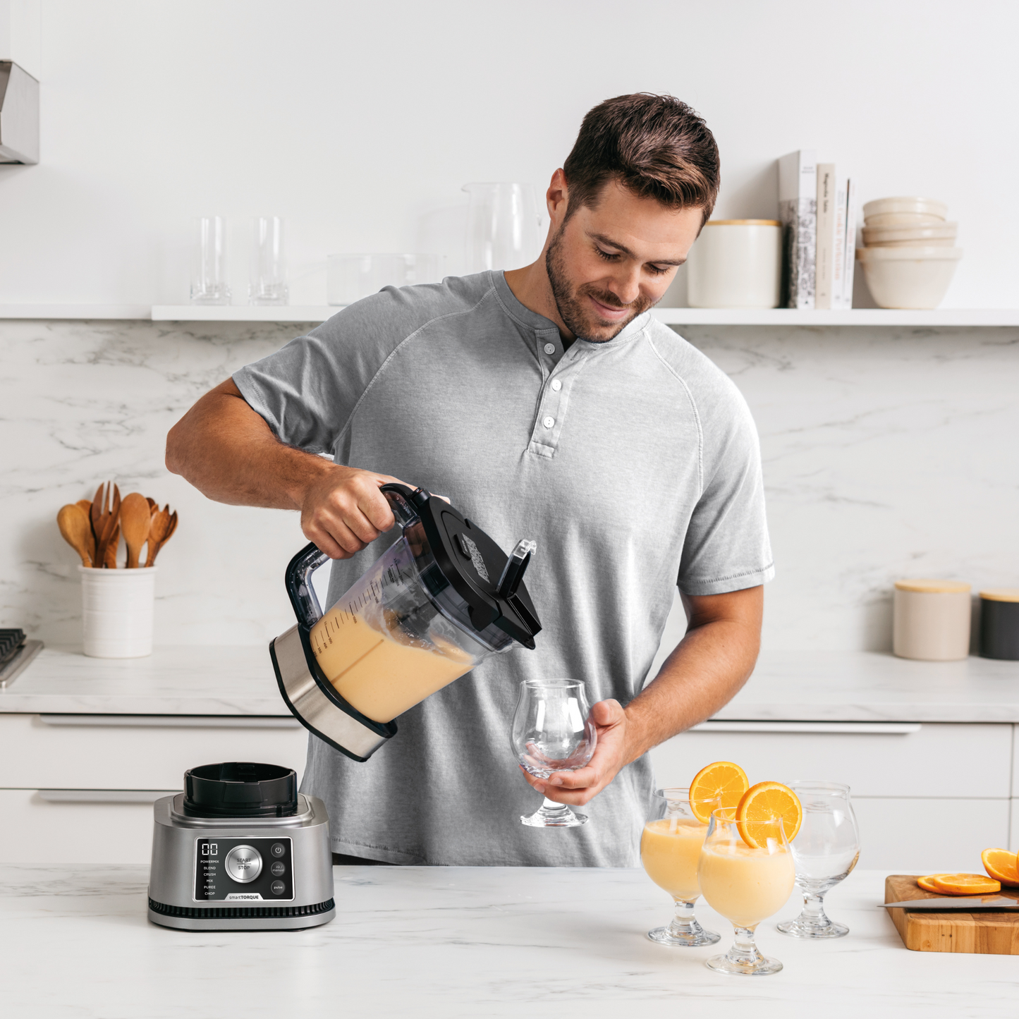 Ninja Foodi Power Nutri Blender 3-in-1 with Smart Torque & Auto-iQ 1200W - CB350UK