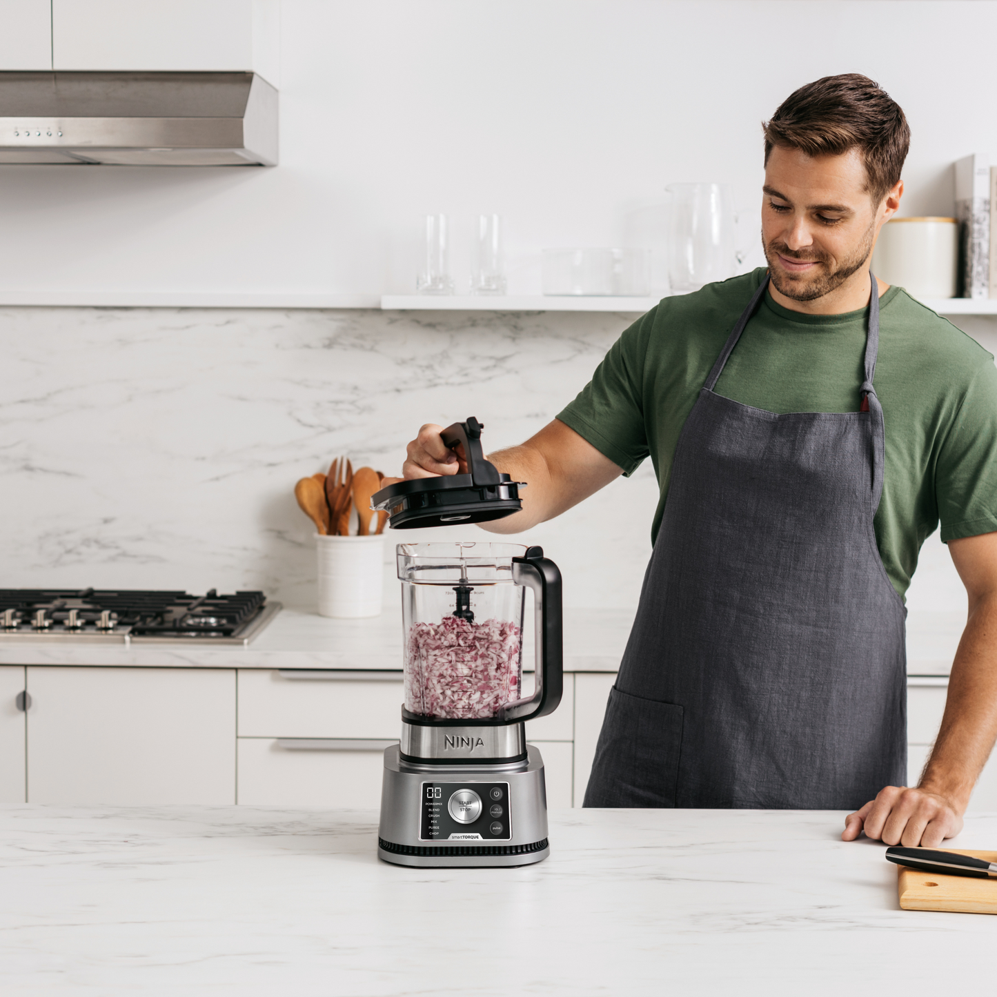 Ninja Foodi Power Nutri Blender 3-in-1 with Smart Torque & Auto-iQ 1200W - CB350UK