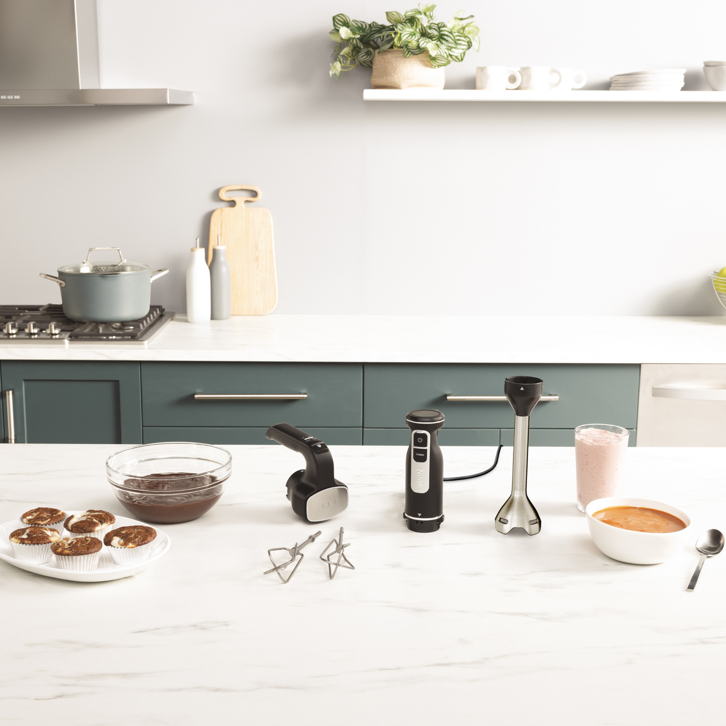 Ninja Foodi 2-in-1 Hand Blender & Mixer CI090UK