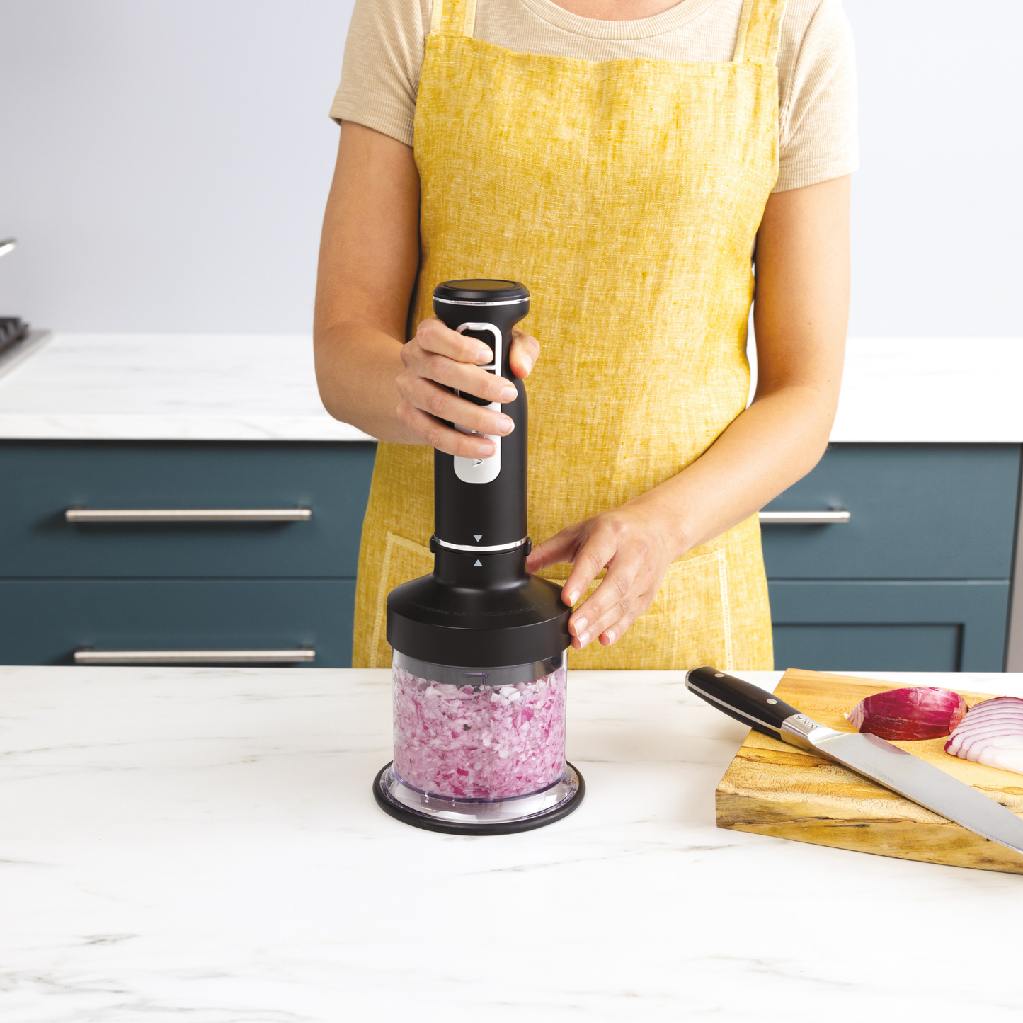 Ninja Foodi 3-in-1 Hand Blender, Mixer & Chopper CI100UK