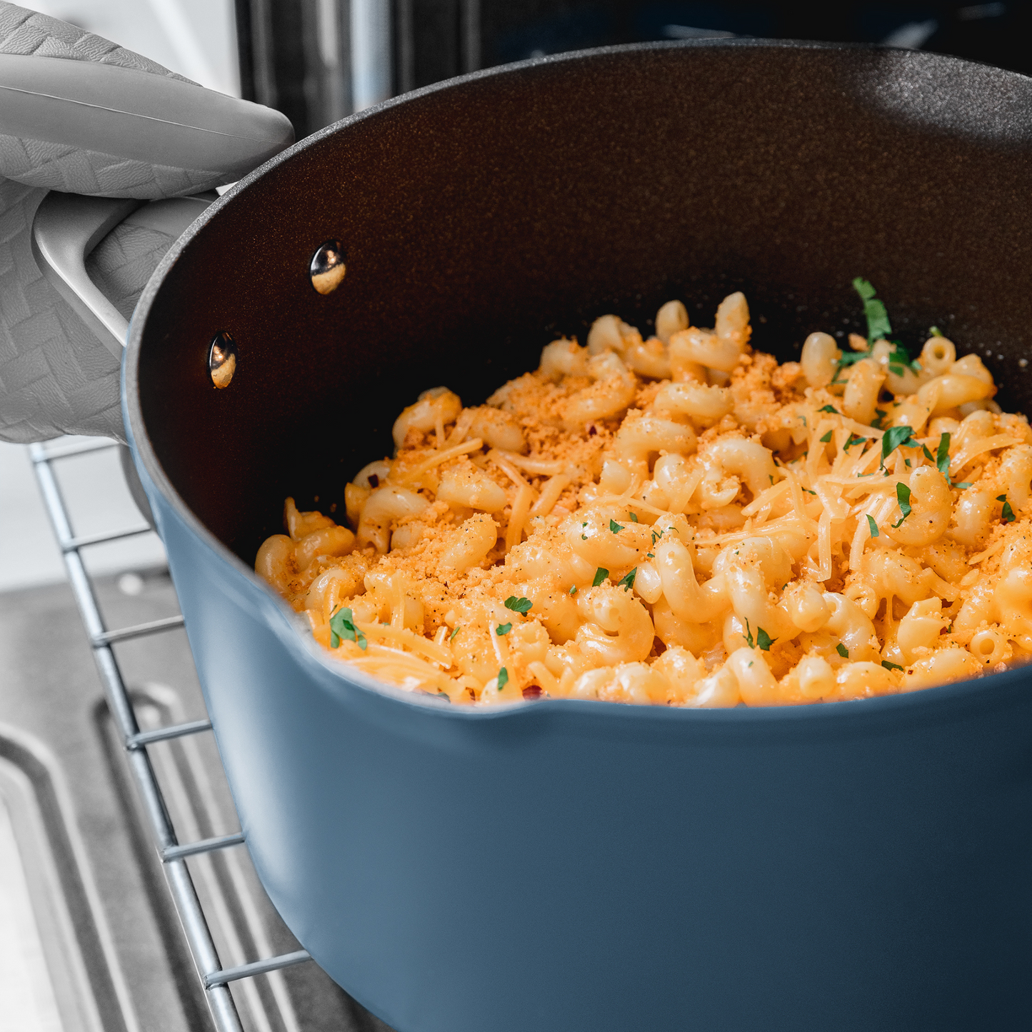 Ninja Foodi 8-in-1 PossiblePot with ZEROSTICK [Blue Macaroon] CW202BLUK