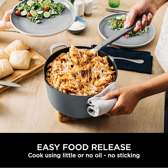 Ninja Foodi 8-in-1 PossiblePot with ZEROSTICK [Sea Salt Grey] CW202GYUK