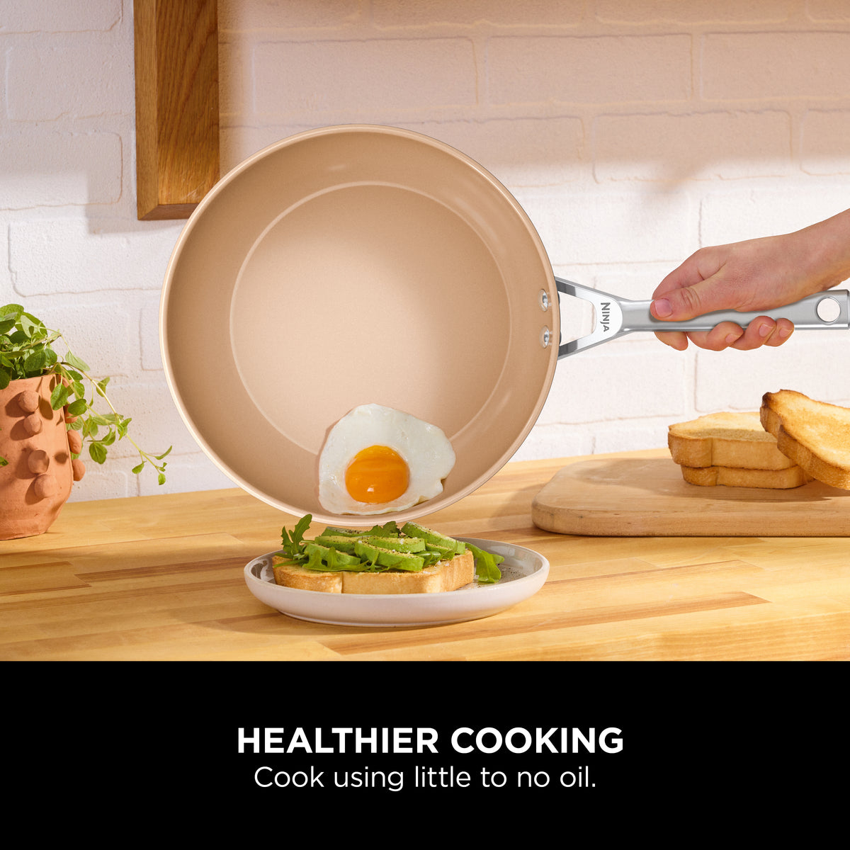 Ninja Extended Life Ceramic 28cm Frying Pan CW90028EUI