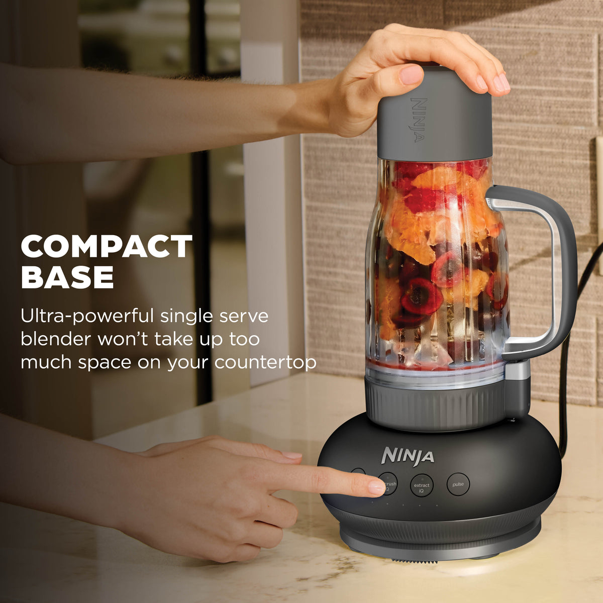 Ninja BlendBOSS Tumbler Blender - Onyx DB351UKBK