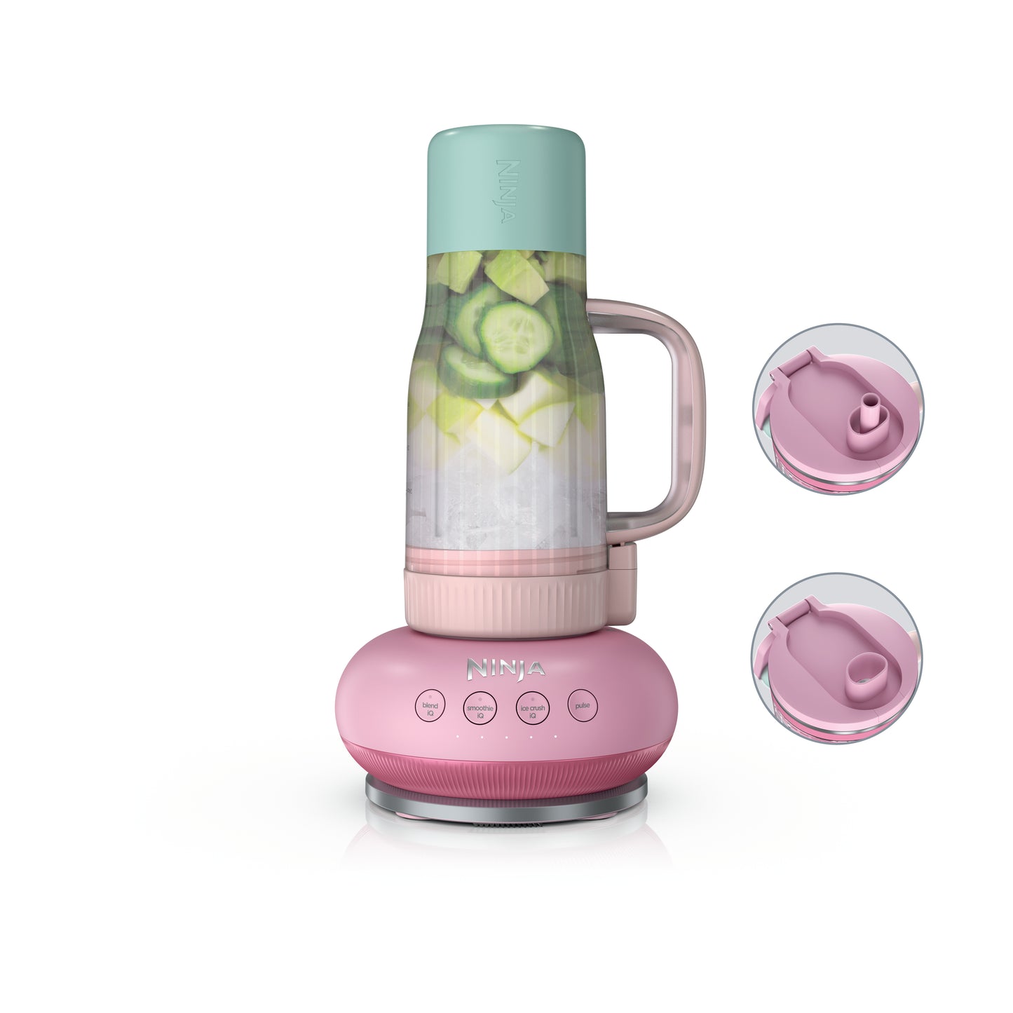 Ninja BlendBoss Tumbler Blender - Pink Peppercorn DB351UKPK1BRN