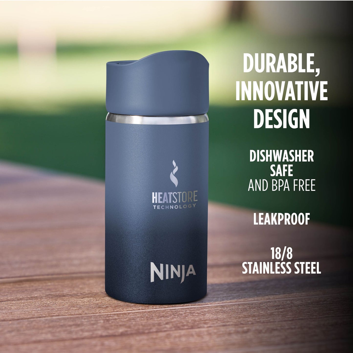 Ninja Perfect Sip Travel Mug 300ml Blue DW1203EUUKNV