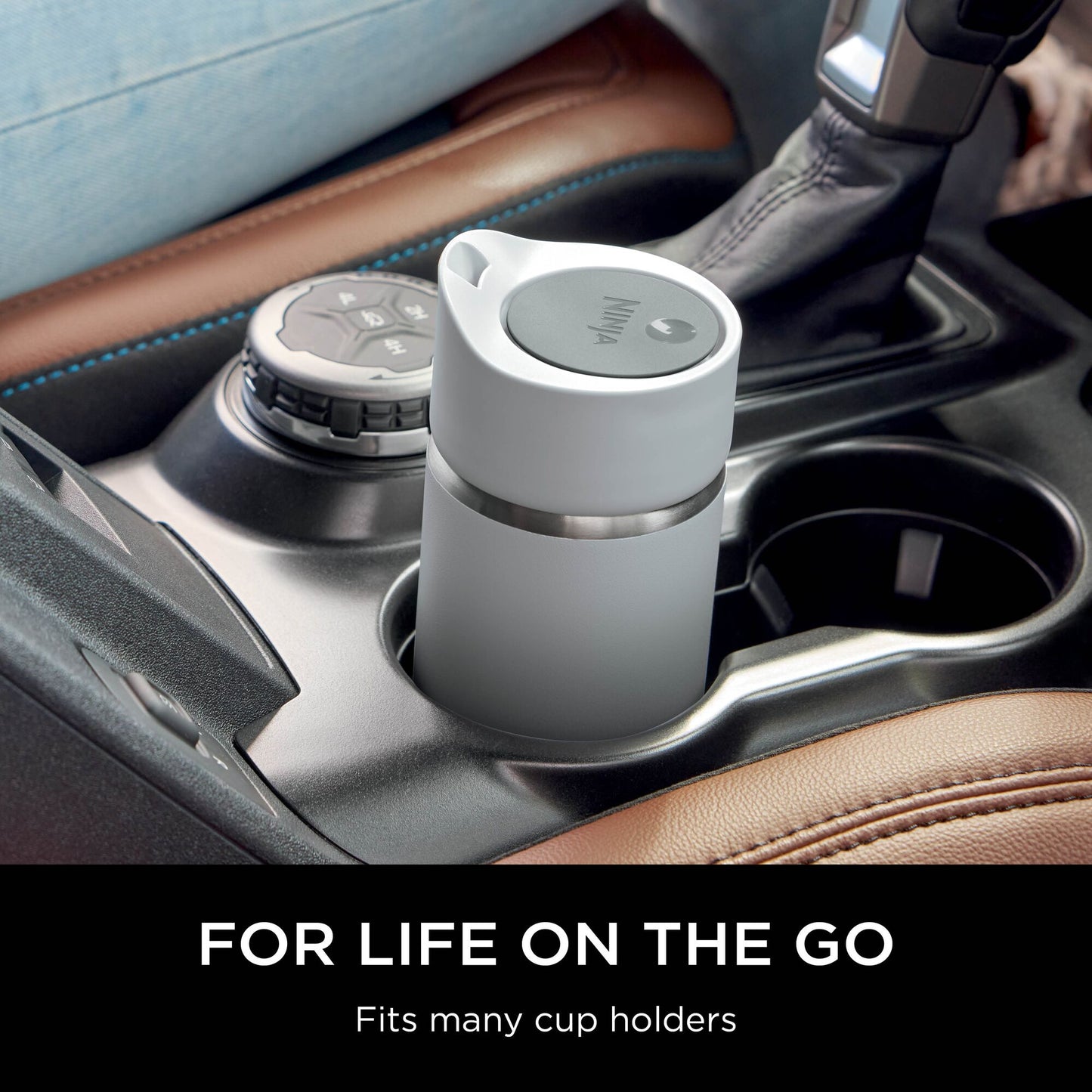 Ninja Perfect Sip Travel Mug 300ml Steam White DW1203EUUKWH