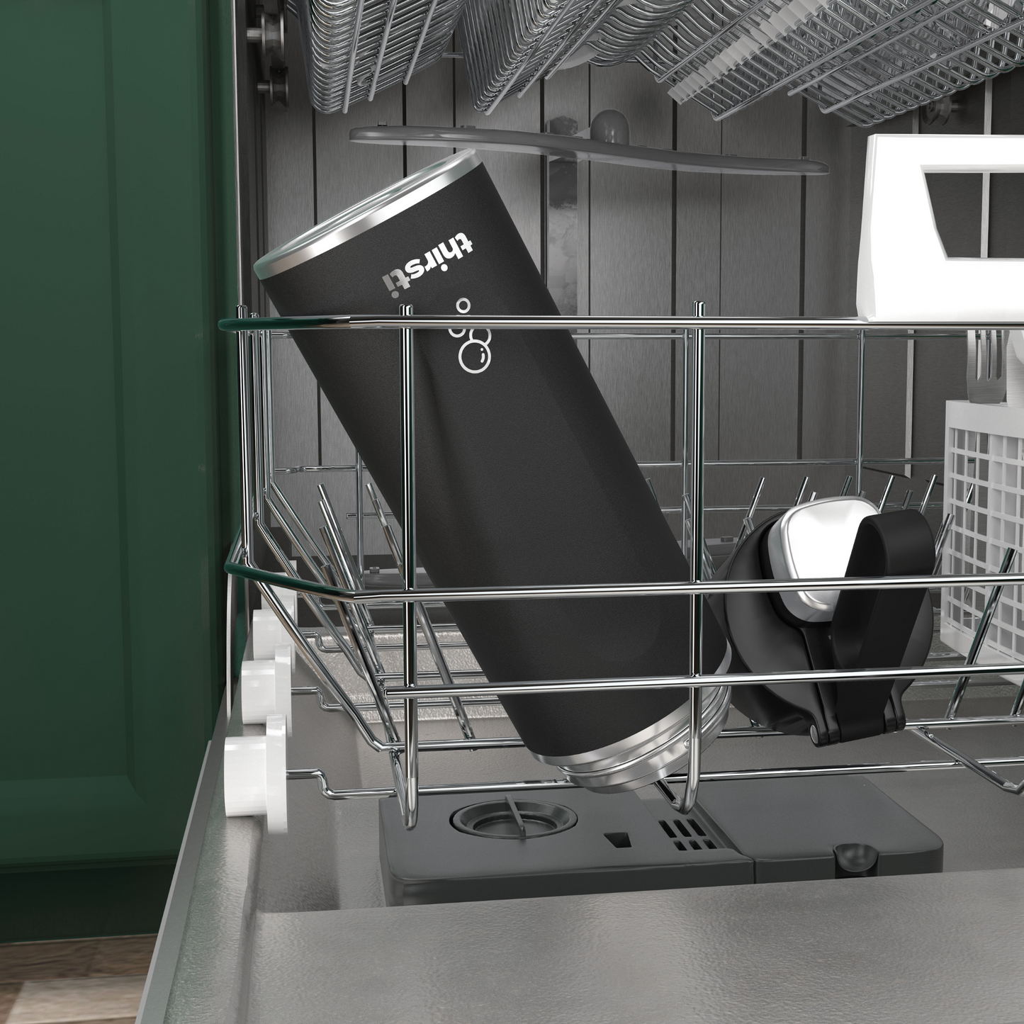 Ninja Thirsti 530 ml Travel Bottle – Black DW1801EUUKBK