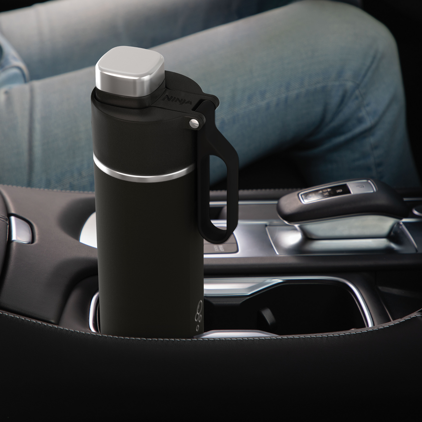 Ninja Thirsti 530 ml Travel Bottle – Black DW1801EUUKBK