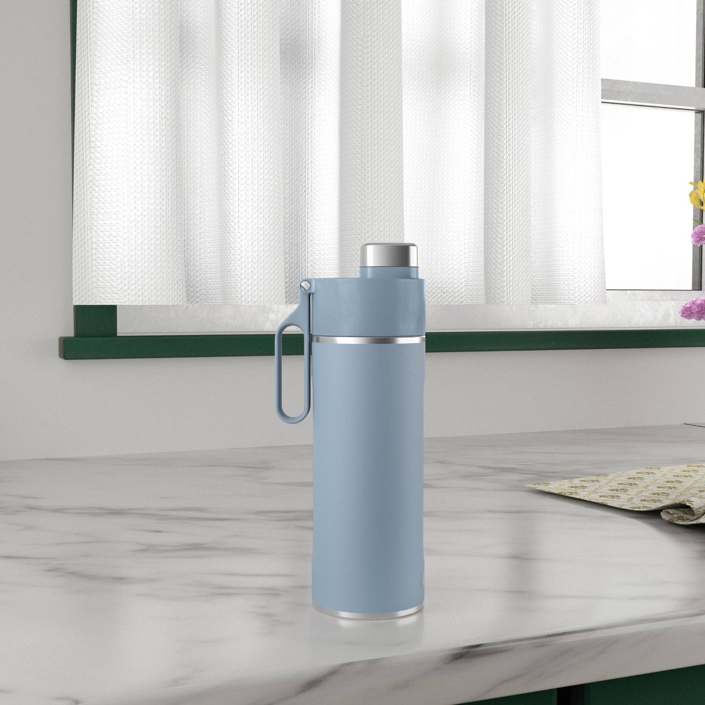 Ninja Thirsti 530 ml Travel Bottle – Blue DW1801EUUKBL