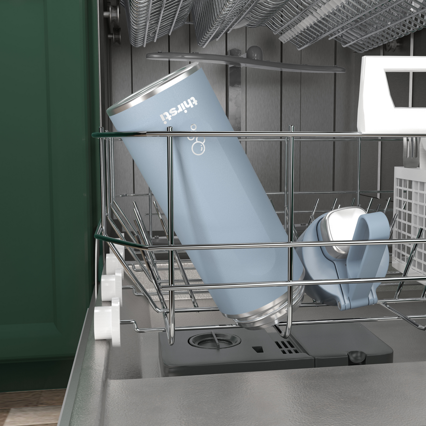 Ninja Thirsti 530 ml Travel Bottle – Blue DW1801EUUKBL