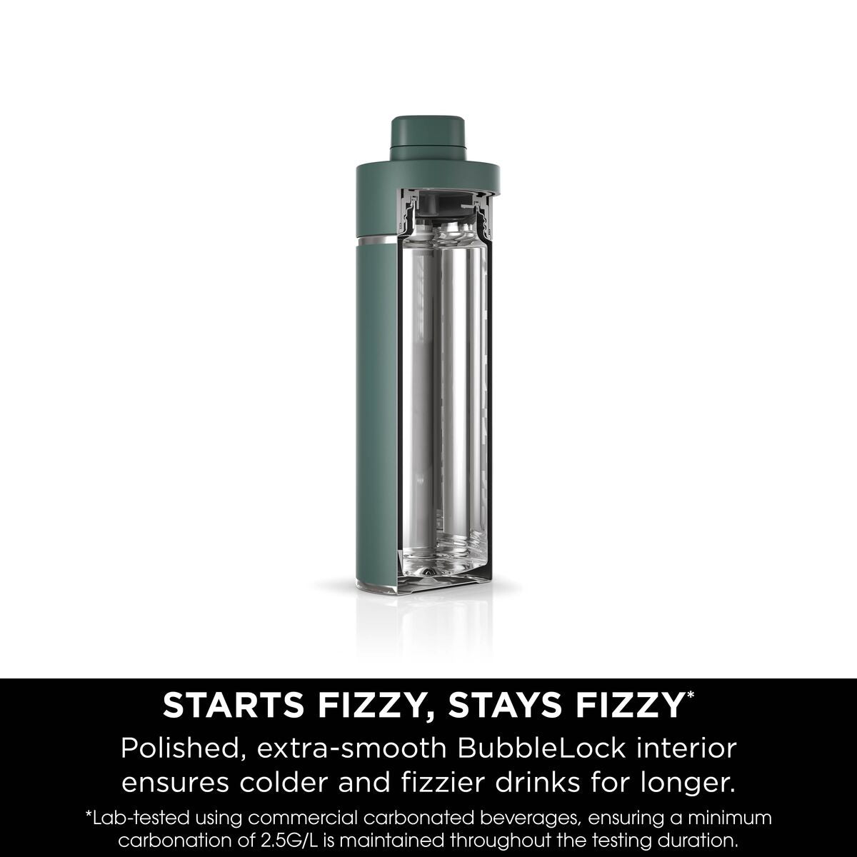 Ninja Thirsti 530 ml Travel Bottle – Evergreen DW1801EUUKEM