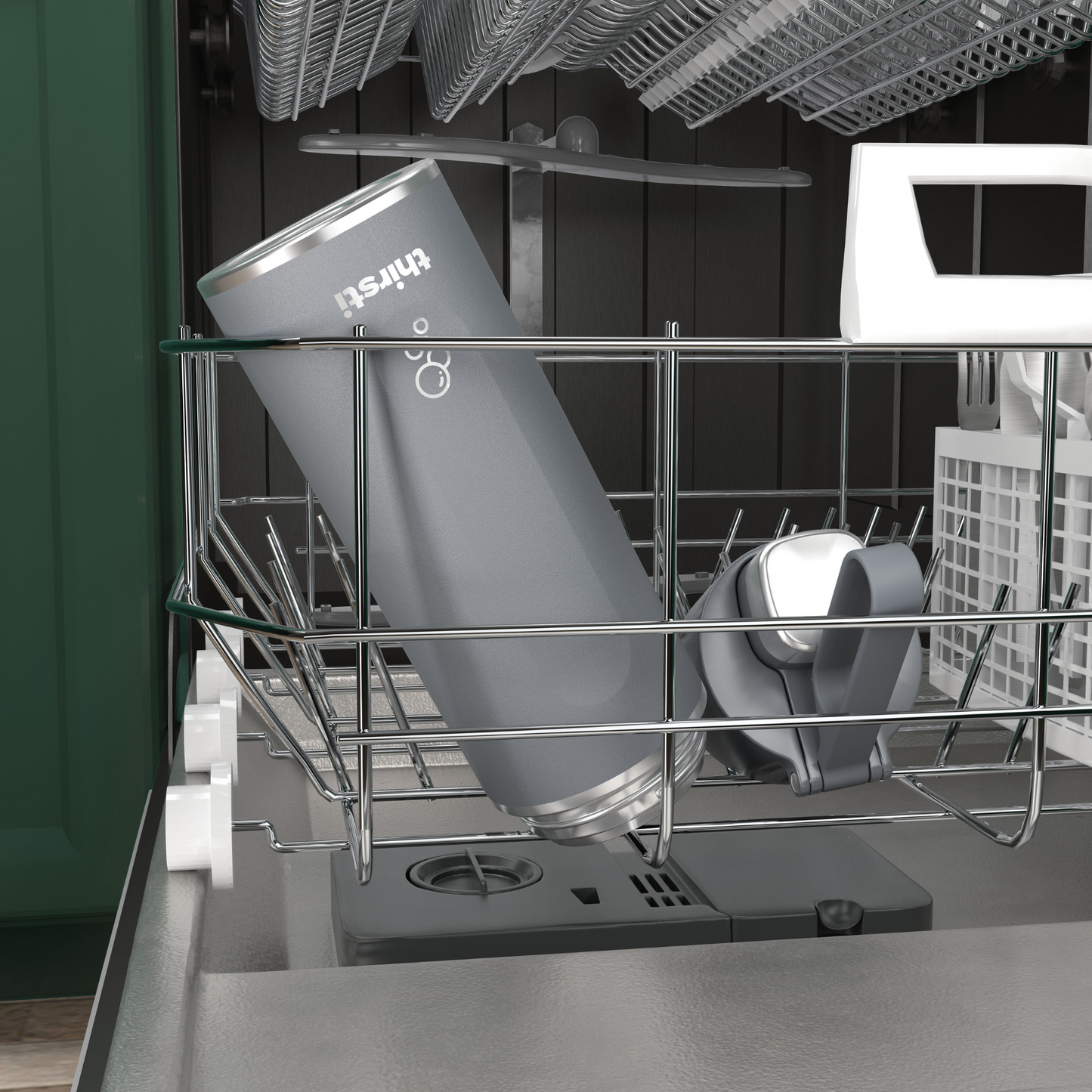 Ninja Thirsti 530 ml Travel Bottle – Grey DW1801EUUKGY