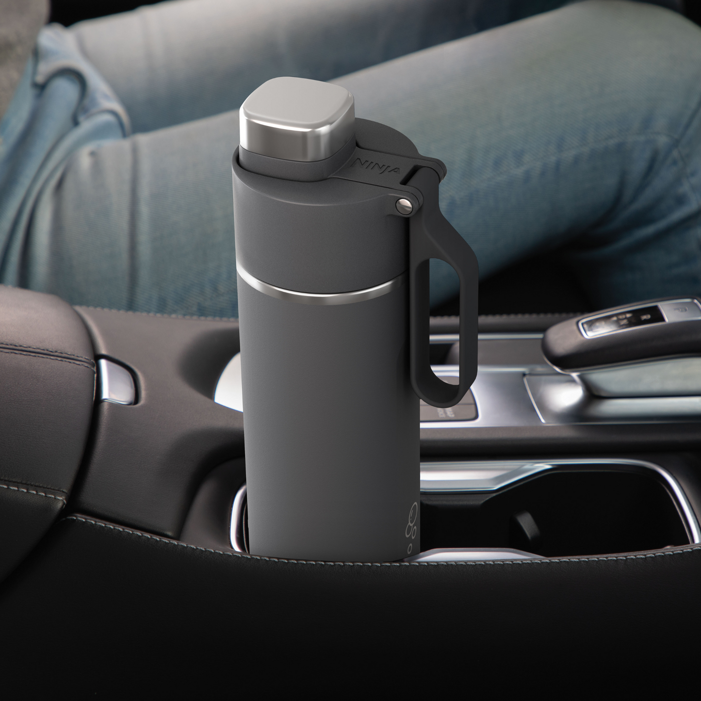 Ninja Thirsti 530 ml Travel Bottle – Grey DW1801EUUKGY